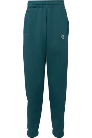 Maison Kitsuné Pantalon de jogging à patch logo
