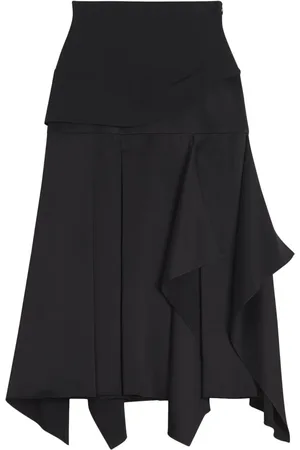 Lanvin Robe mi-longue à détails drapés