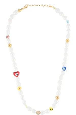 Nialaya Collier orné de perles