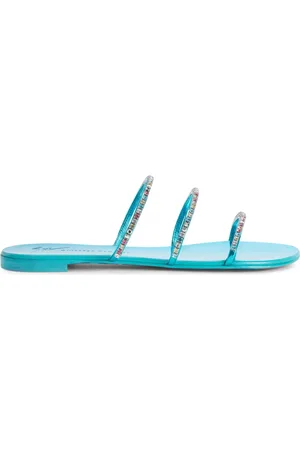 Giuseppe Zanotti Sandales Dark Colorful à ornements