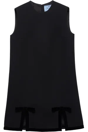 Prada Robe courte à détail de nœud