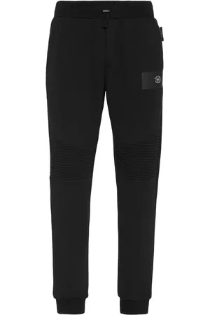 Philipp Plein Pantalon de jogging à empiècements nervurés