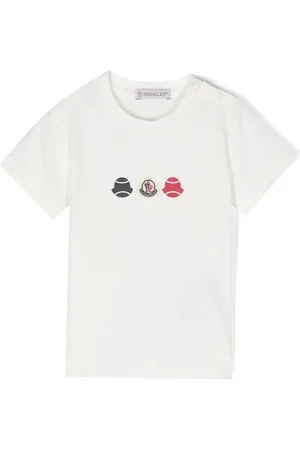 Moncler T-shirt imprimé à patch logo