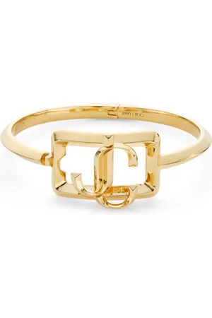 Jimmy Choo Bracelet torque à design carré