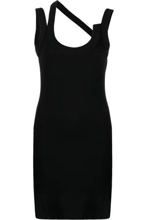 Boyarovskaya Robe courte à design asymétrique