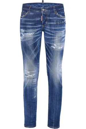 Dsquared2 Jean skinny à effet délavé
