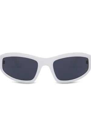 Moschino Lunettes de soleil à monture miroitée