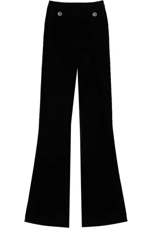 Twin-Set Pantalon évasé à logo Oval T
