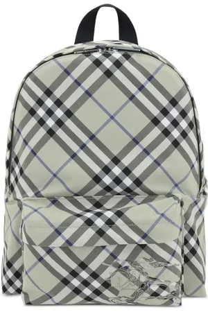 Burberry Sac à dos à carreaux