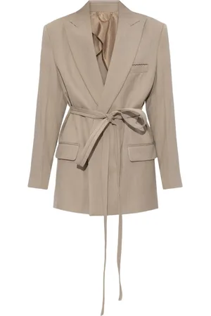 Victoria Beckham Blazer à taille ceinturée