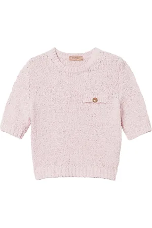 Twin-Set Pull crop à boutons Oval T