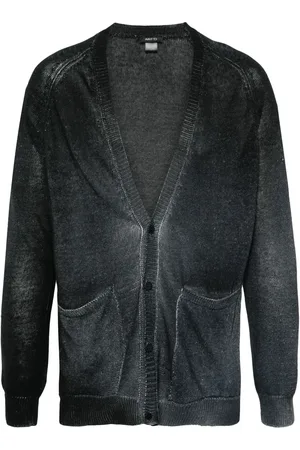 AVANT TOI Cardigan en lin à effet délavé