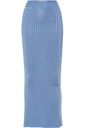 Marni Jupe longue à logo en jacquard
