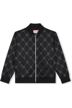 HUGO BOSS Veste bomber à imprimé monogrammé