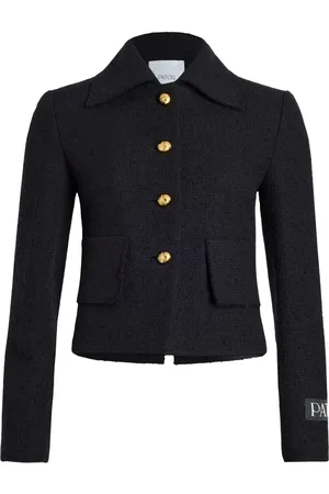 Patou Veste en tweed Iconic à coupe courte