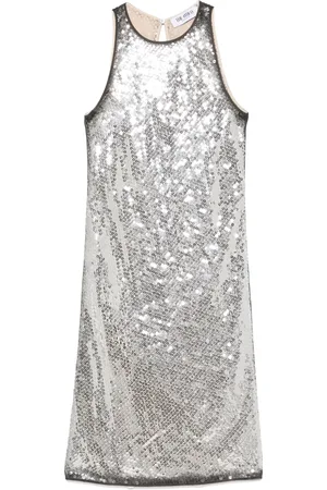The Attico Robe courte brodée de sequins