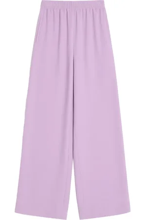 VALENTINO GARAVANI Pantalon évasé en soie