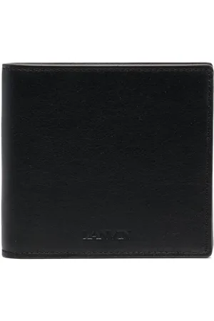 Lanvin Portefeuille pliant à logo embossé