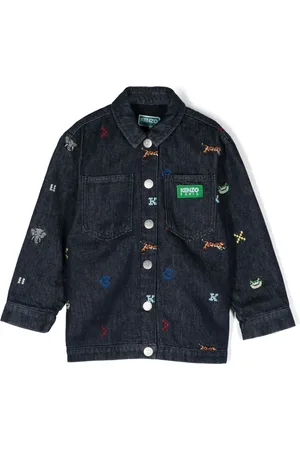 Kenzo Veste en jean à broderies