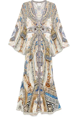 Camilla Robe longue à fronces