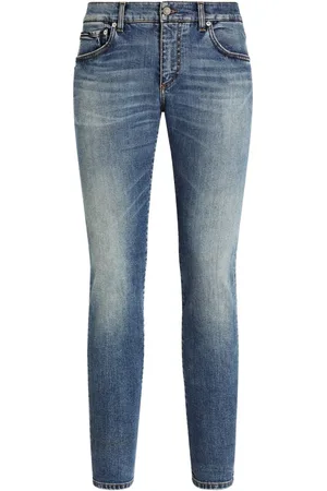 Dolce & Gabbana Jean skinny à effet délavé