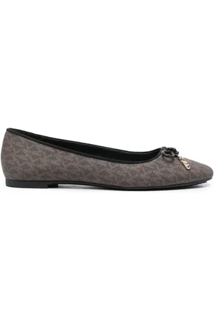 Michael Kors Ballerines Nori en cuir