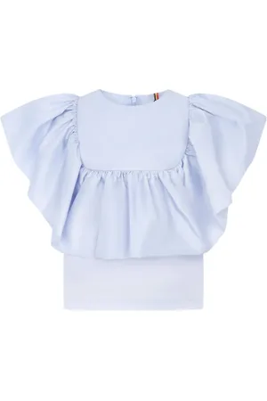 CAROLINE BOSMANS Blouse à volants