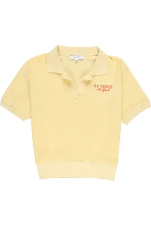 Sporty & Rich Polo SR Tennis en tissu éponge