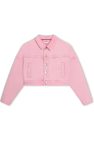 HUGO BOSS Veste en maille à logo appliqué