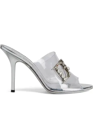 Dsquared2 Mules à ornements de cristaux