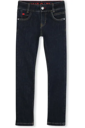 HUGO BOSS Jean cigarette à patch logo