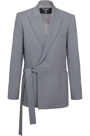Balmain Blazer à taille ceinturée