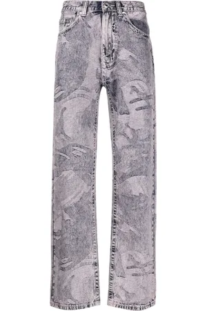 A Bathing Ape Jean à coupe droite