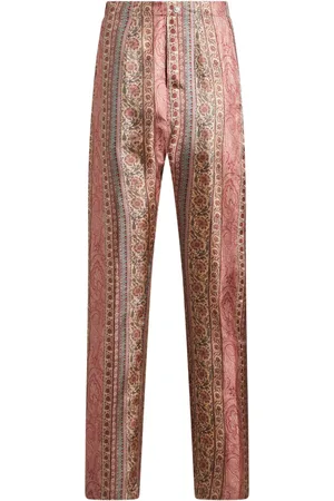 Etro Pantalon à motif cachemire
