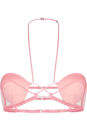 Nensi Dojaka Soutien-gorge à empiècements en tulle