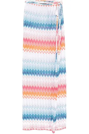 Missoni Jupe longue à motif zigzag