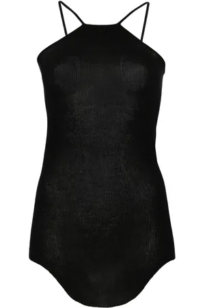 Rick Owens Débardeur Scorpio en maille nervurée