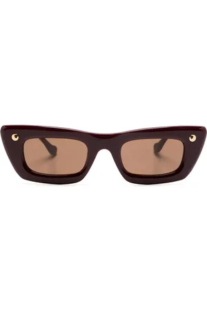 Nanushka Lunettes de soleil Londyn à monture papillon