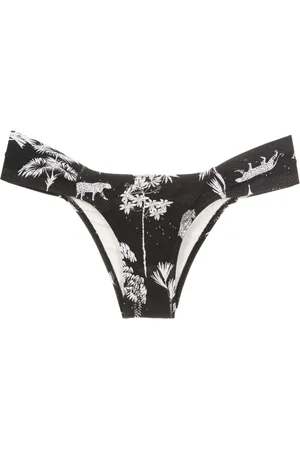 Lygia & Nanny Bas de bikini Ritz à imprimé graphique