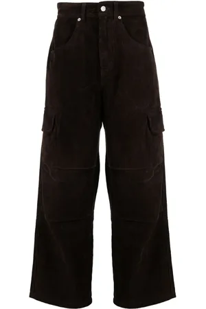 FIVE CM Pantalon droit en velours côtelé