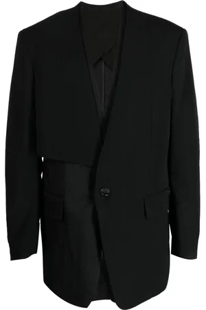 SONGZIO Blazer superposé à design sans col