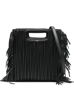 Maje Sac M en cuir matelassé
