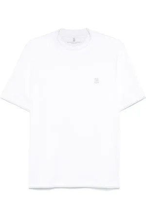 Brunello Cucinelli T-shirt à effet superposé