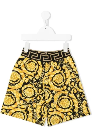 VERSACE Short à imprimé baroque