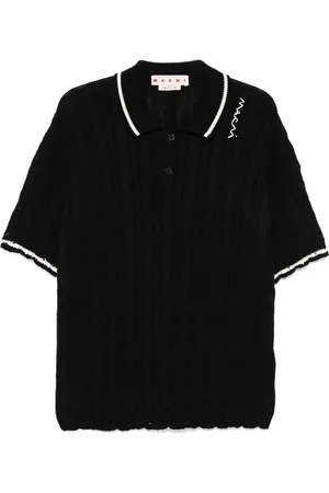Marni Polo en maille torsadée