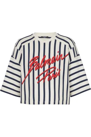 Balmain T-shirt rayures
