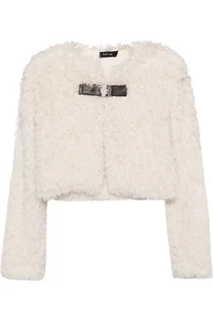 tout a coup Cardigan crop à boucle