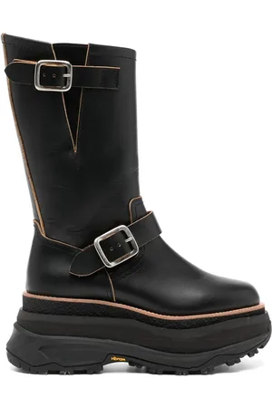 SACAI Bottes à talon épais