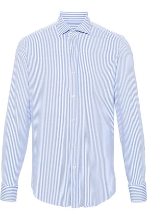 Paul & Shark Chemise rayée à logo brodé