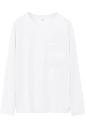 LEMAIRE T-shirt en coton à manches longues